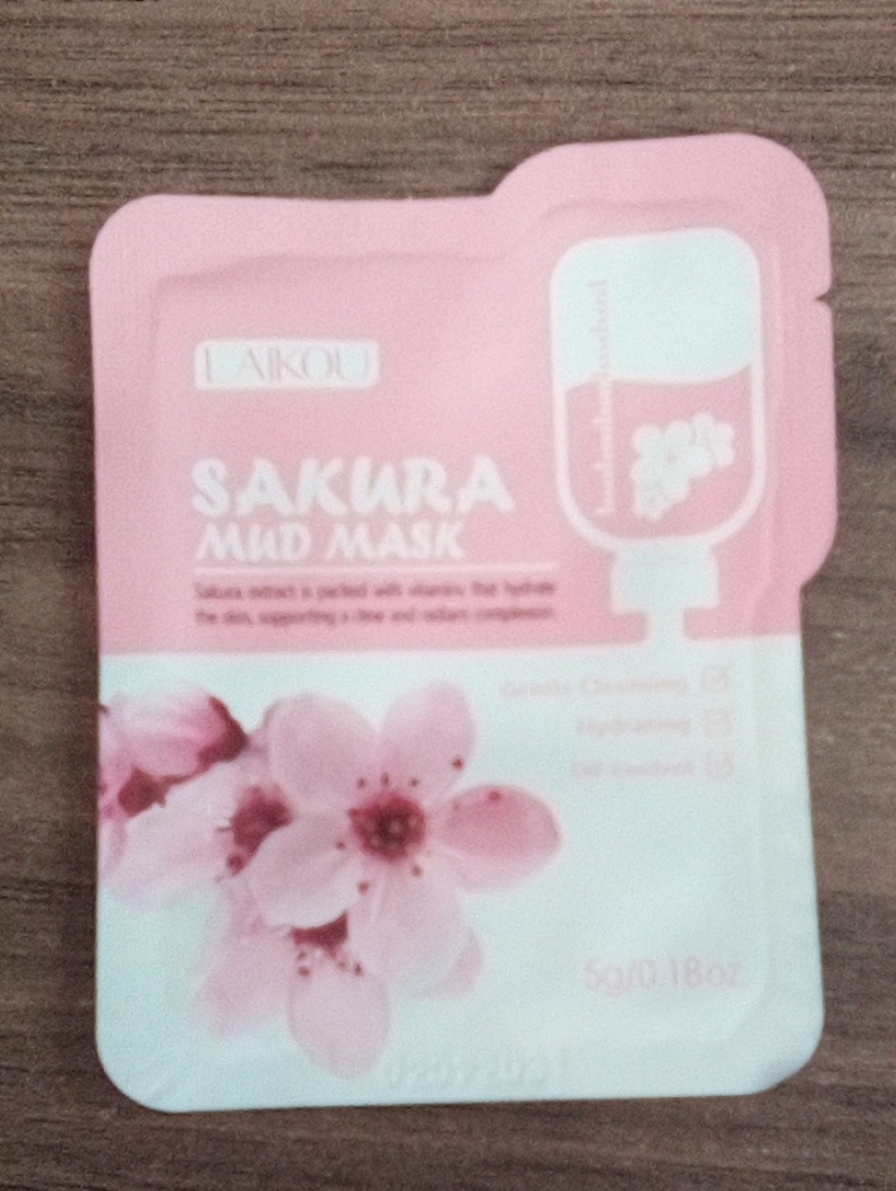 Aiko Sakura Mud Mask - Soft Pink Sachet